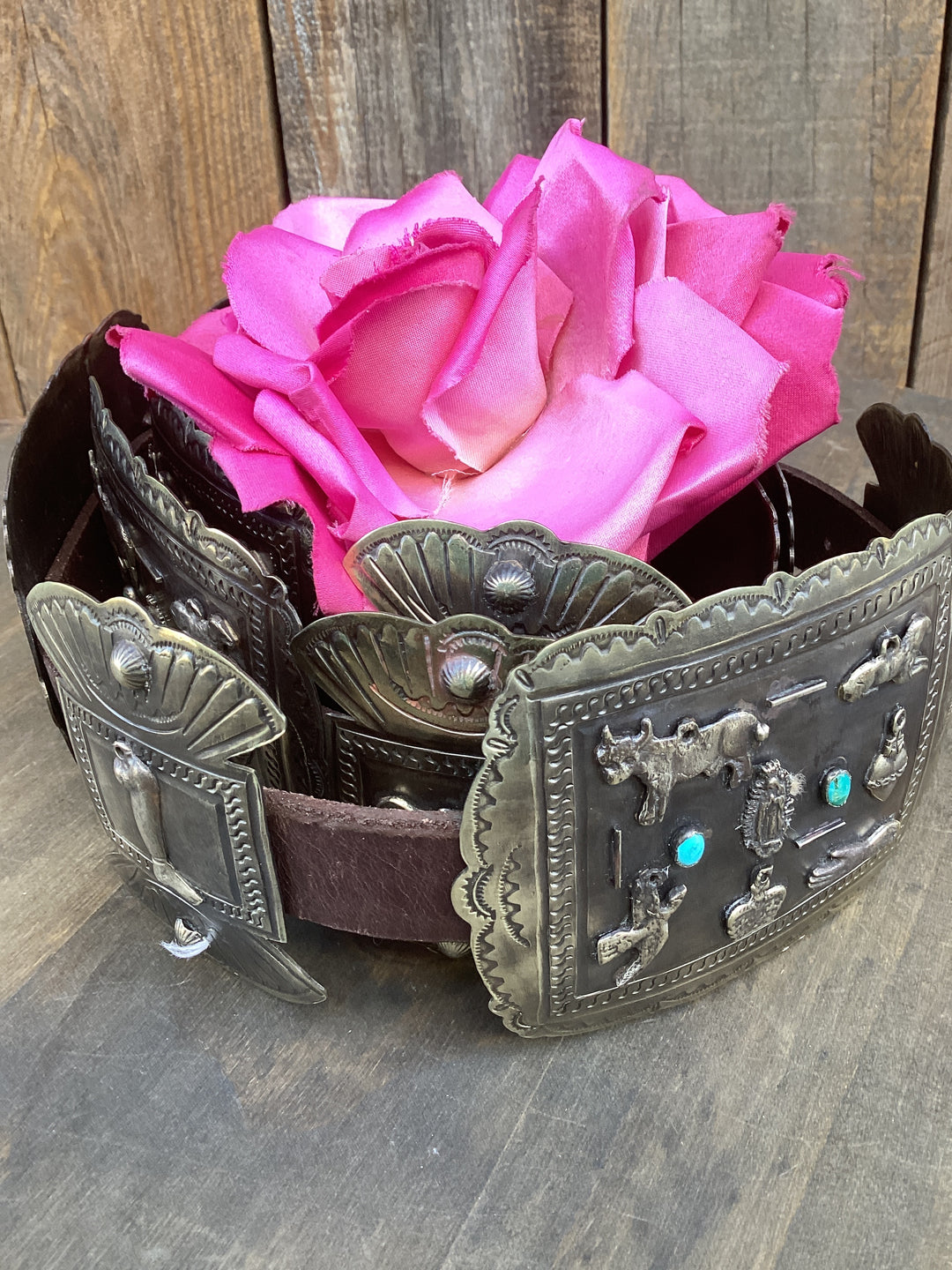 My Storytelling Concho Belt