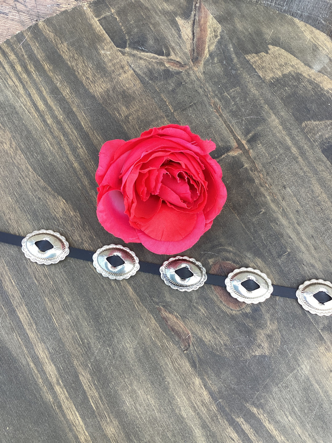 Silver Concho Choker