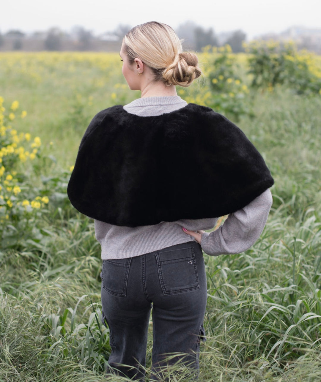 Grace Kelly Reversible Fur