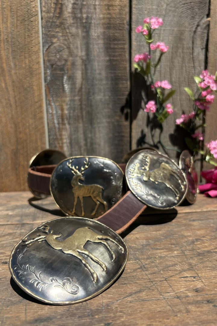Deer Travels Concho Belt