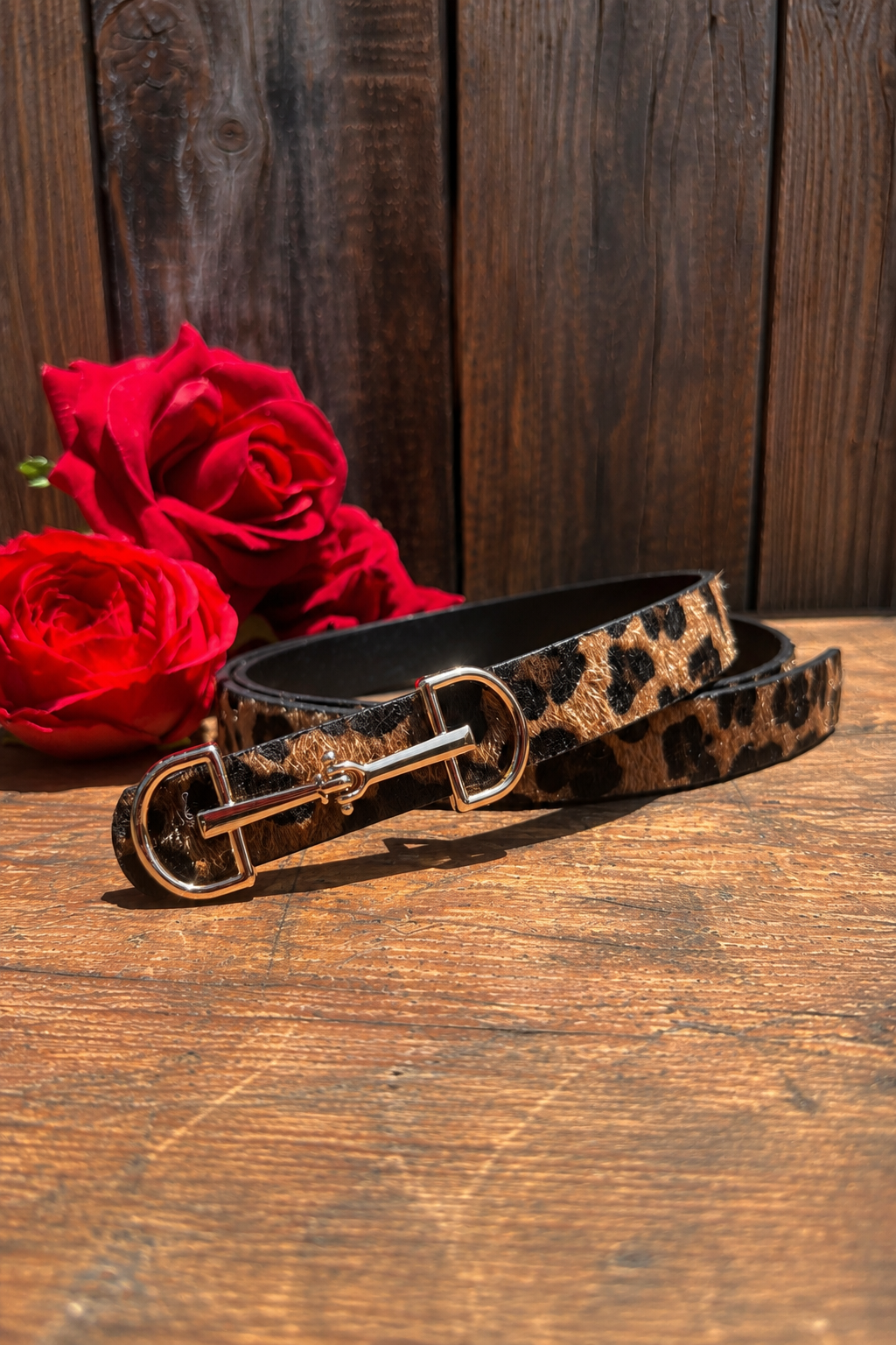 Lia Leopard Belt