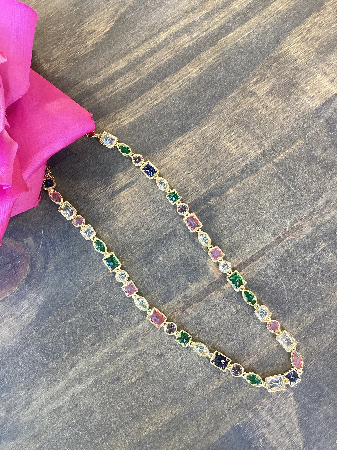 Every Stone Color Necklace