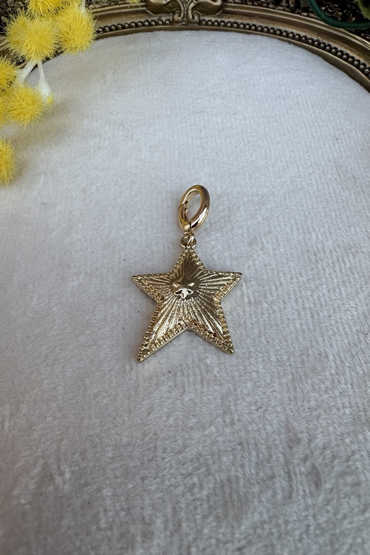 Lone Star Gold Charm
