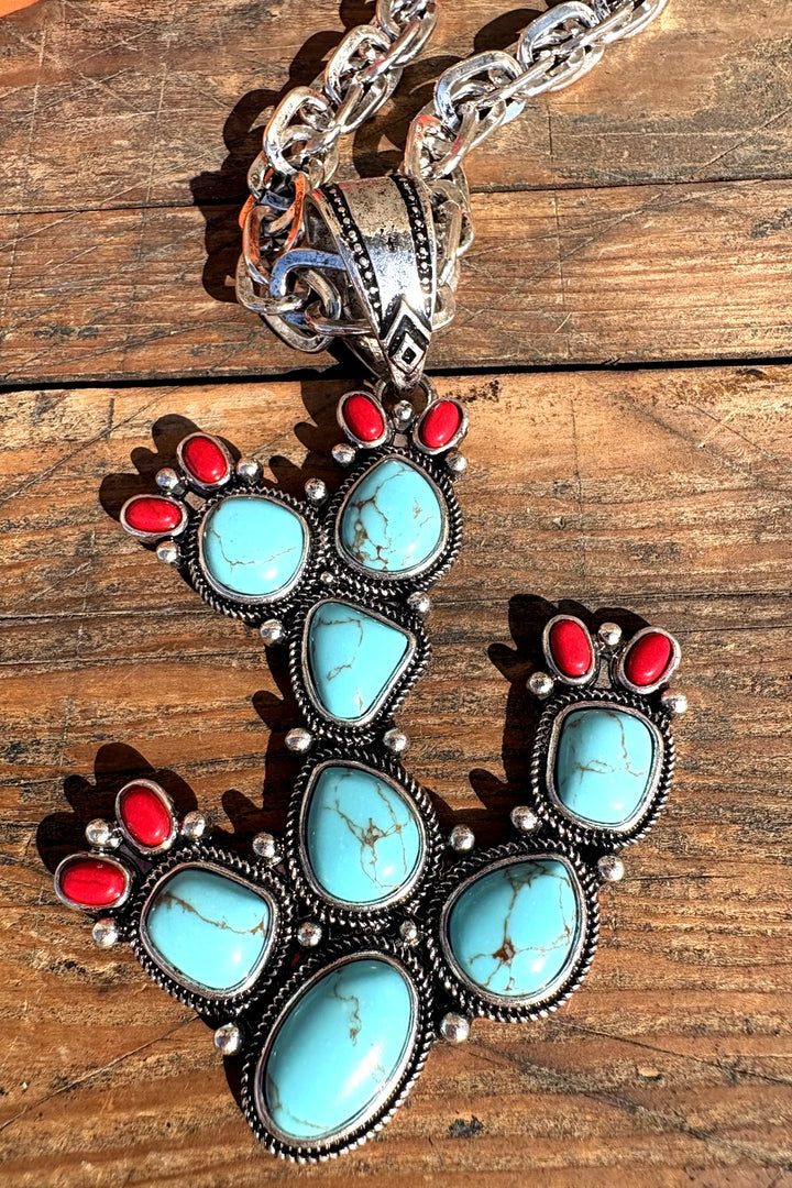 Clio Cactus Necklace