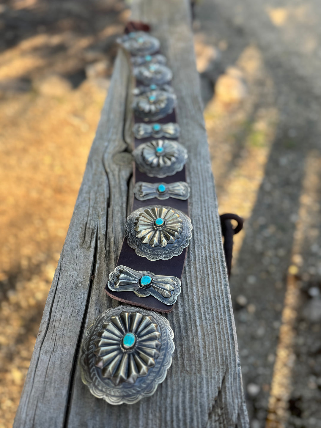 Turquoise Tallulah Concho Belt