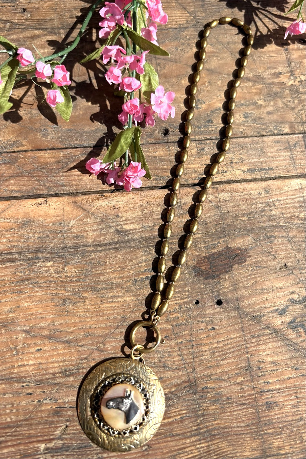 Heirloom Stallion Pendant Necklace