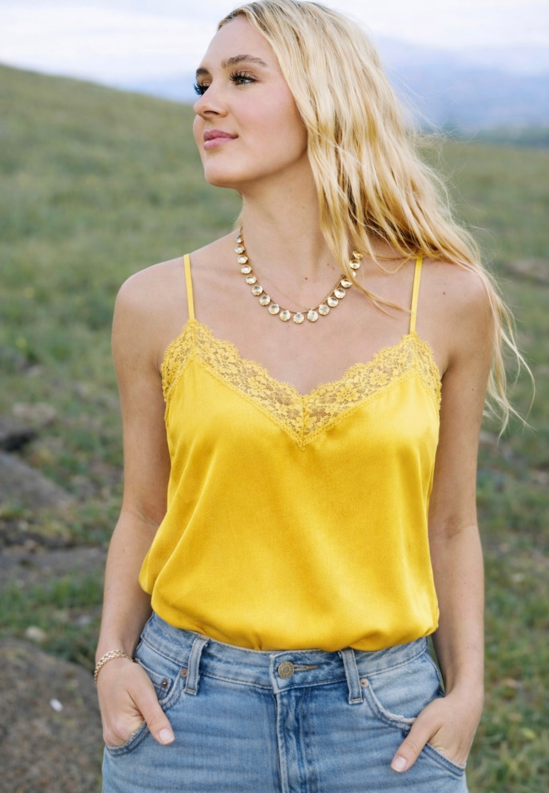 Yellow Tank Top