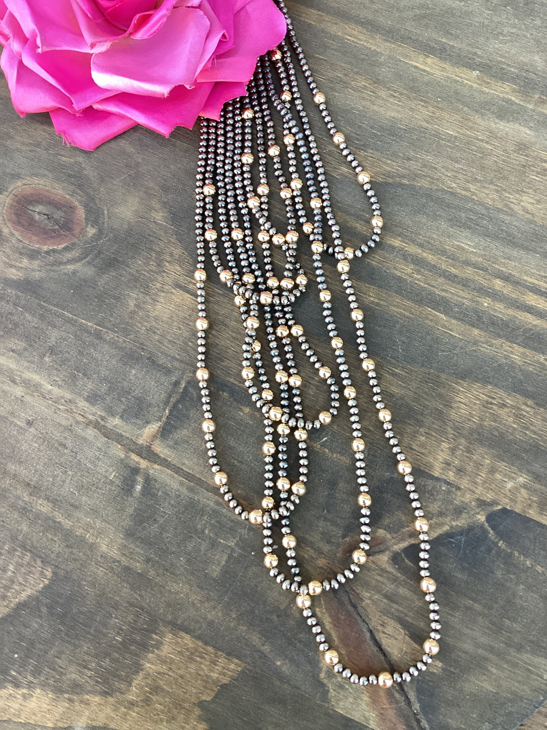 Deck Full Beaded Necklace