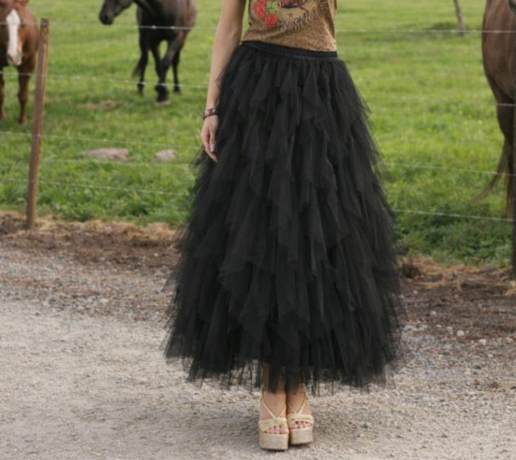 After Midnight Tule Skirt