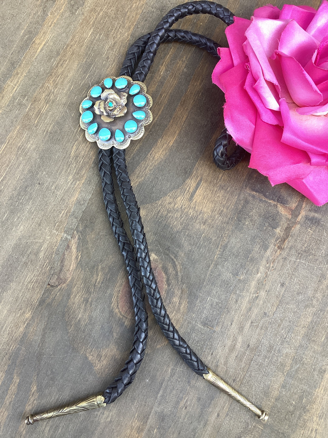 Grateful to Be a Cowgirl Bolo
