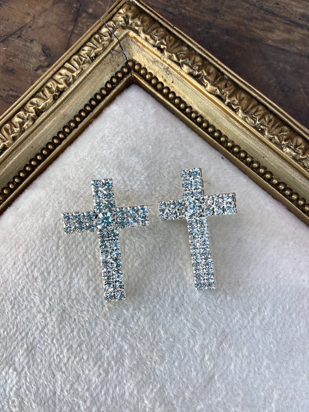 Joyful Cross Earring