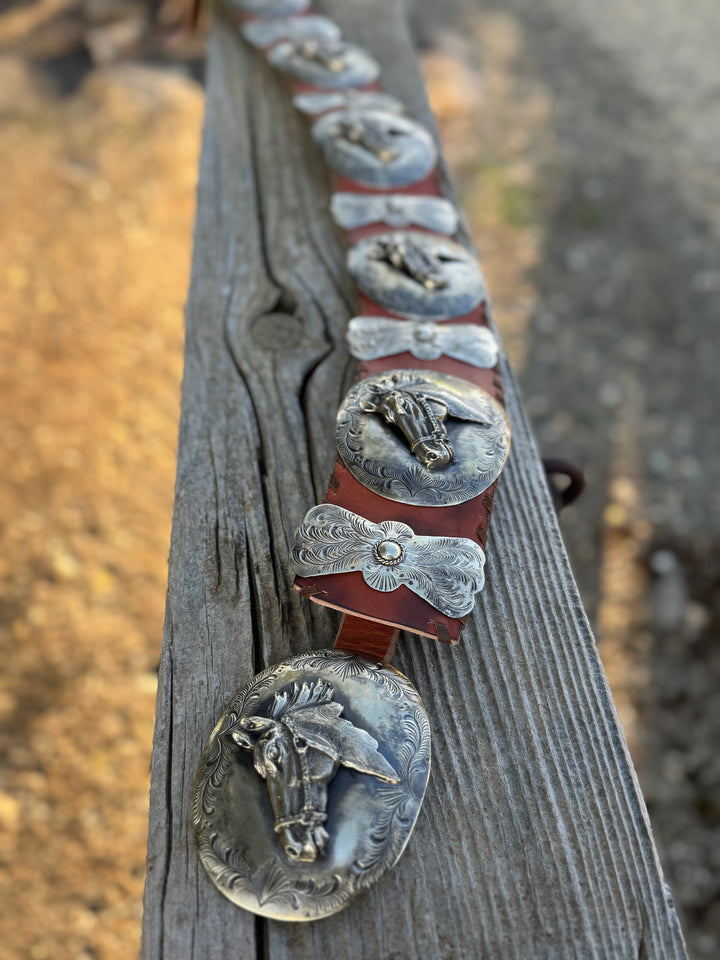 Whipstitch Wilma Concho Belt