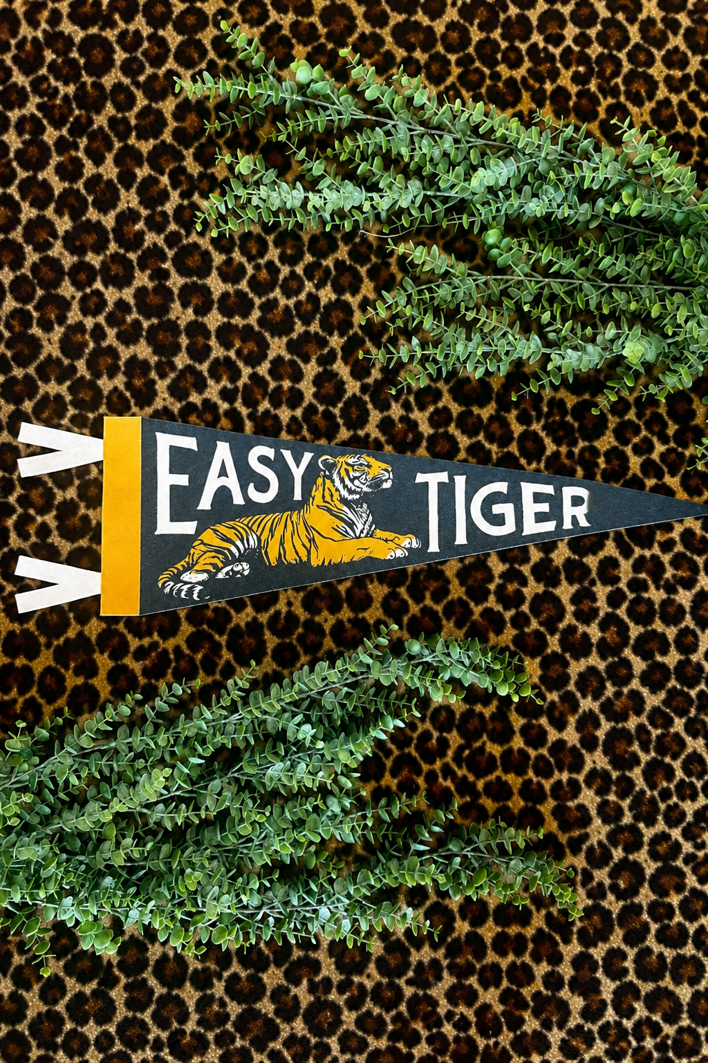 Easy Tiger Felt Pennant