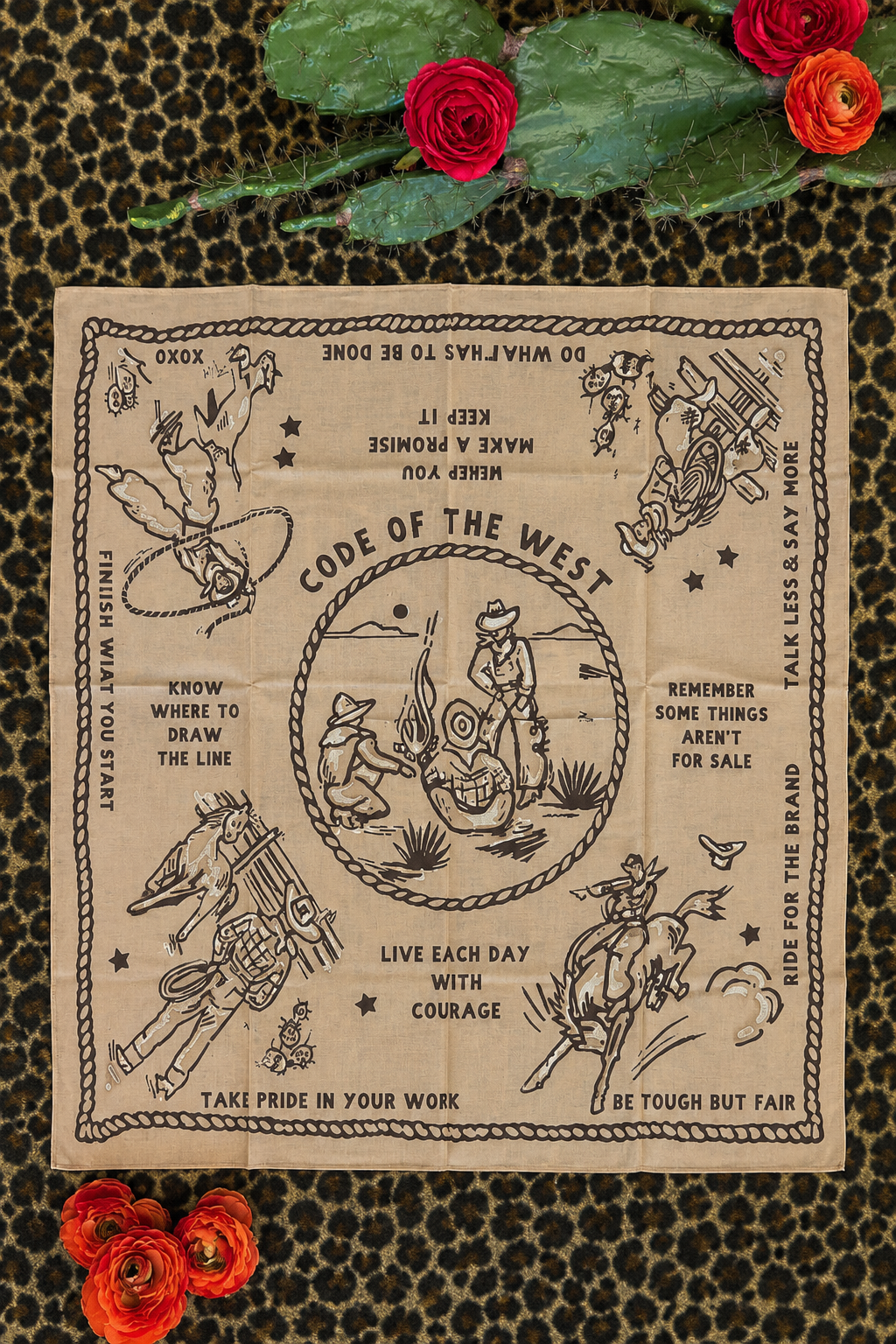 Code of the West Bandana