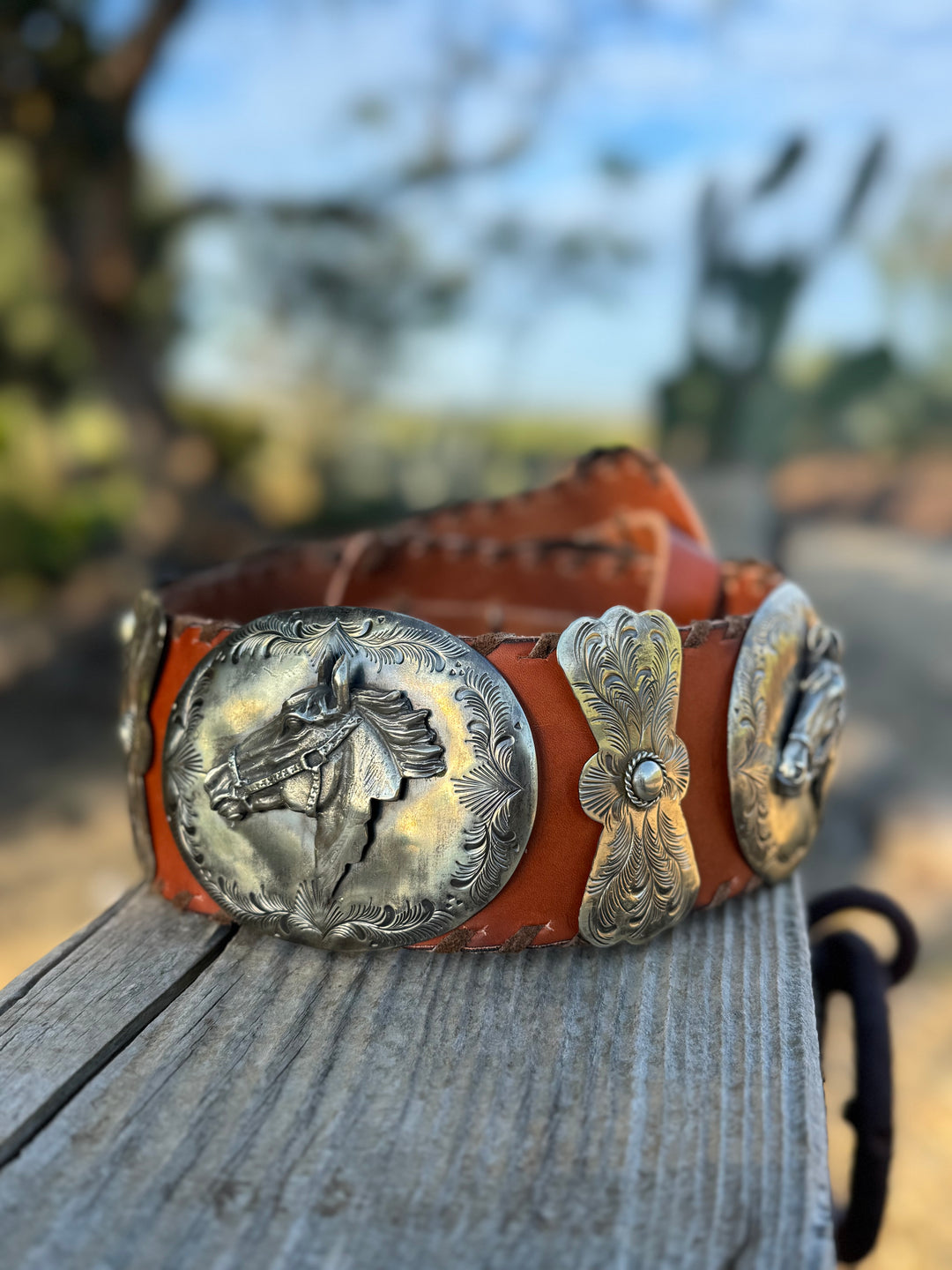 Whipstitch Wilma Concho Belt