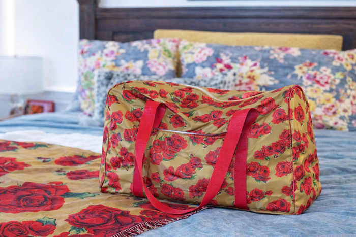 Rose Travel Duffle Bag