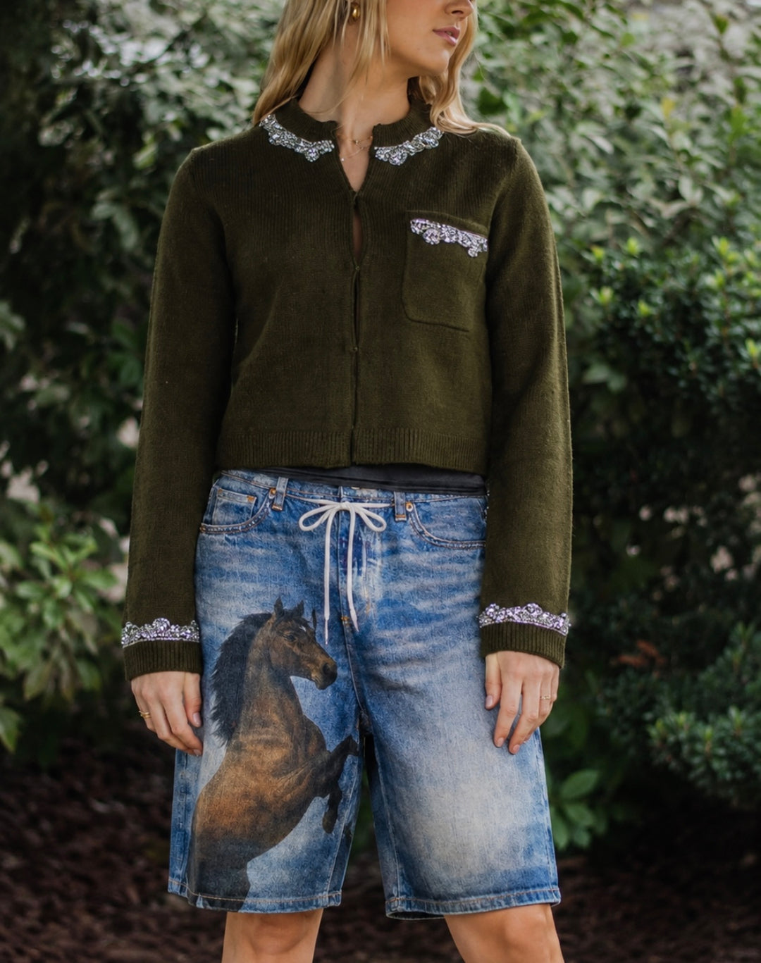 Ain't My Horse Jorts
