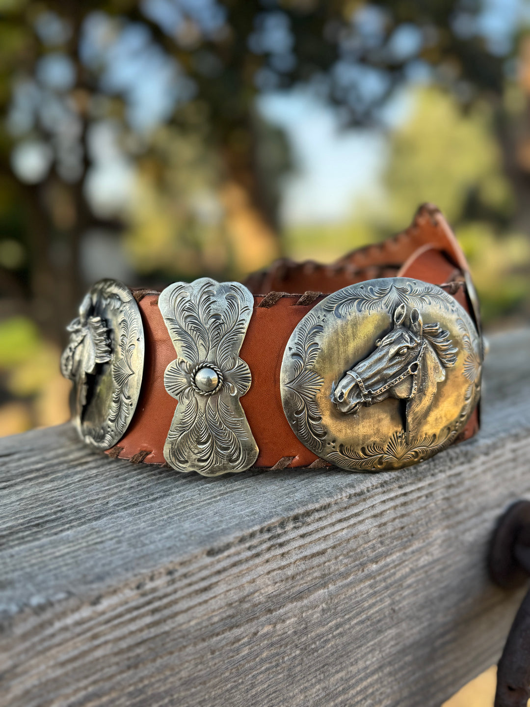 Whipstitch Wilma Concho Belt