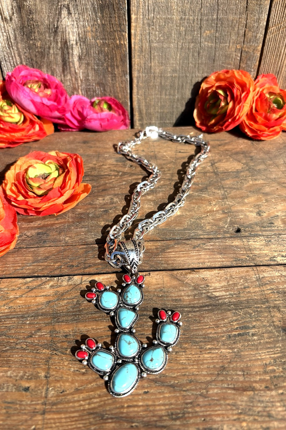 Clio Cactus Necklace