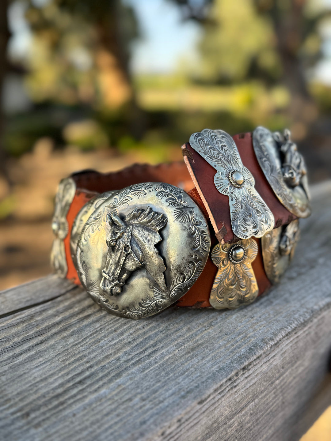 Whipstitch Wilma Concho Belt
