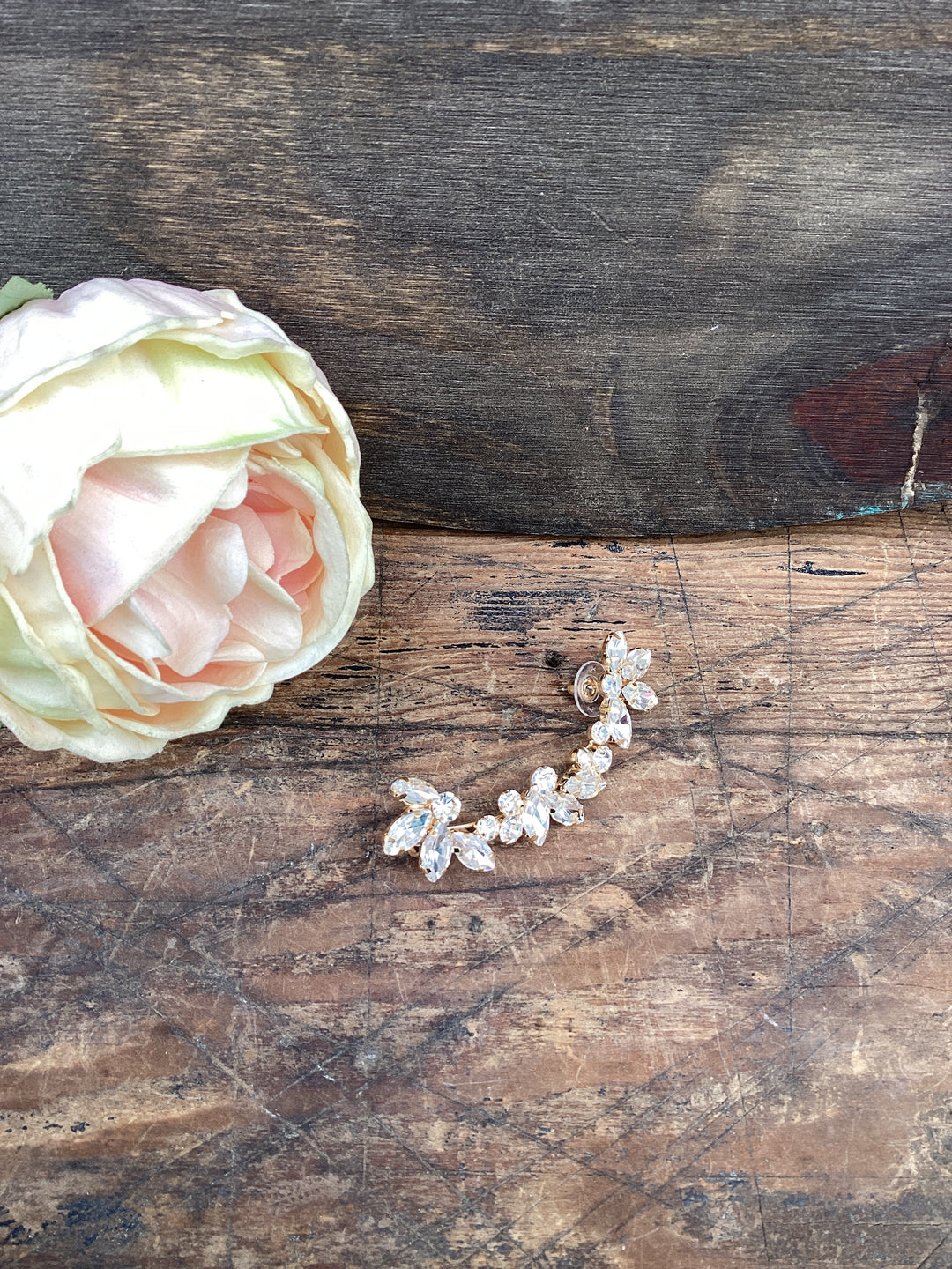 Champagne Runway Ear Cuff