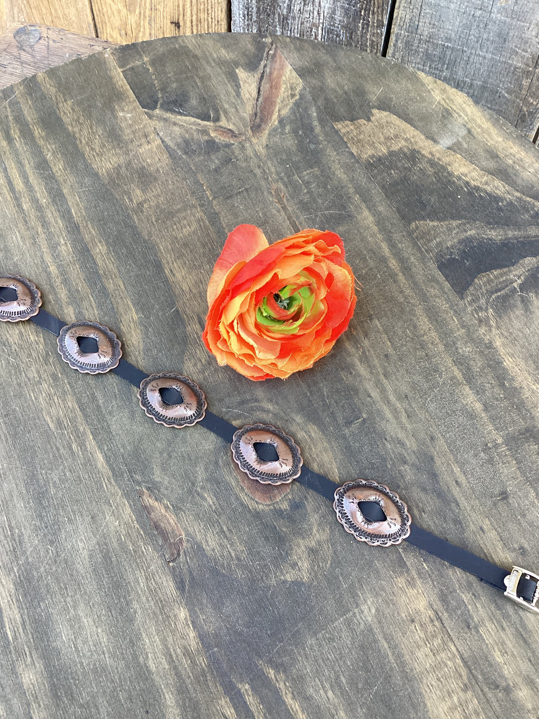 Copper Concho Choker