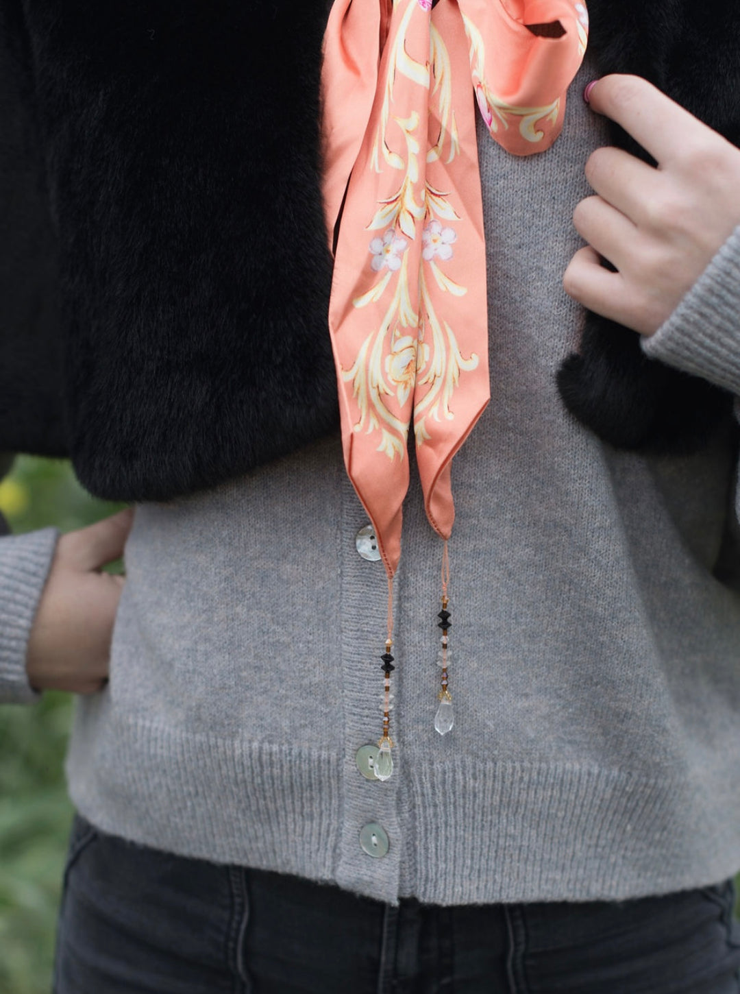 Grace Kelly Reversible Fur