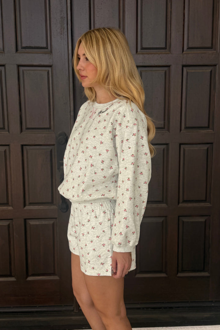 RQ Floral Embroidery Shorts