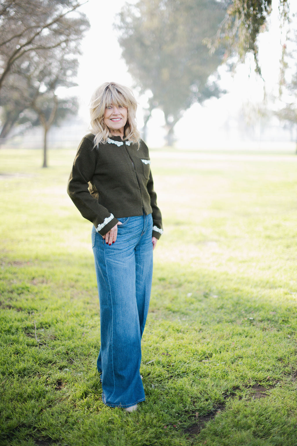 Jennifer's Jeweled Cardigan