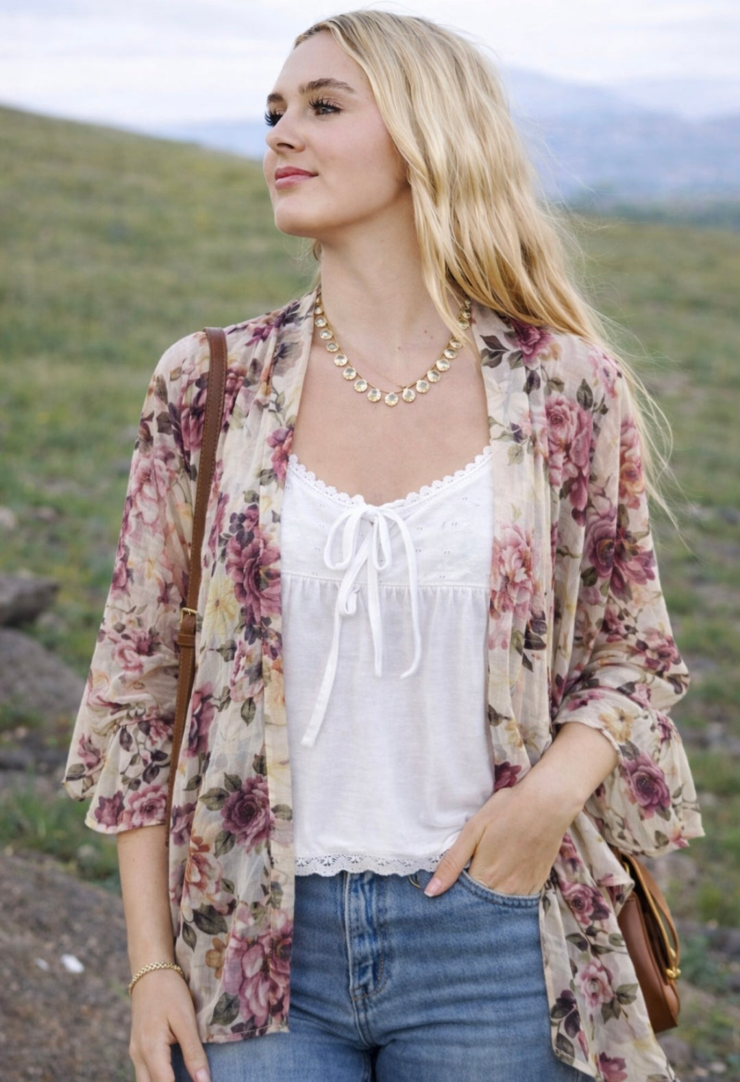 Floral Frida Kimono