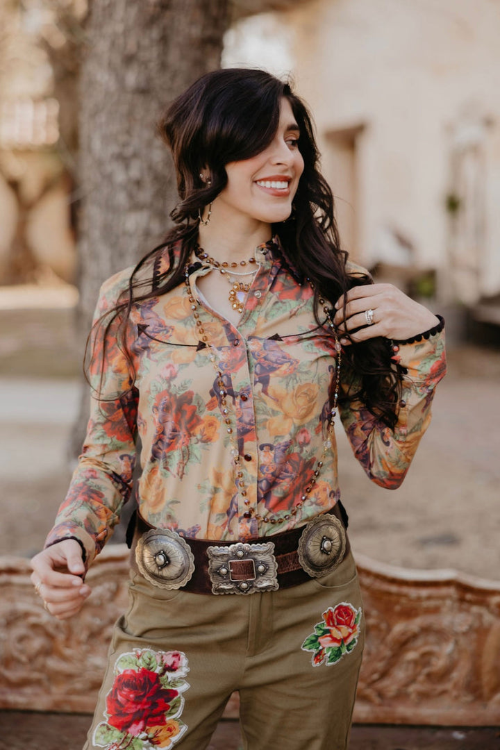 Silver Marvel Concho Belt