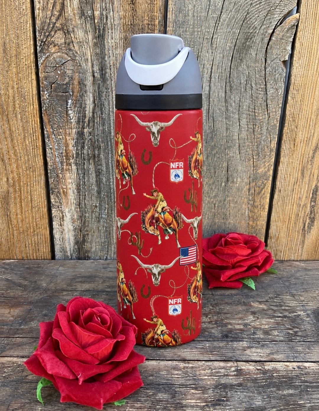 Wild West Rodeo Water Bottle