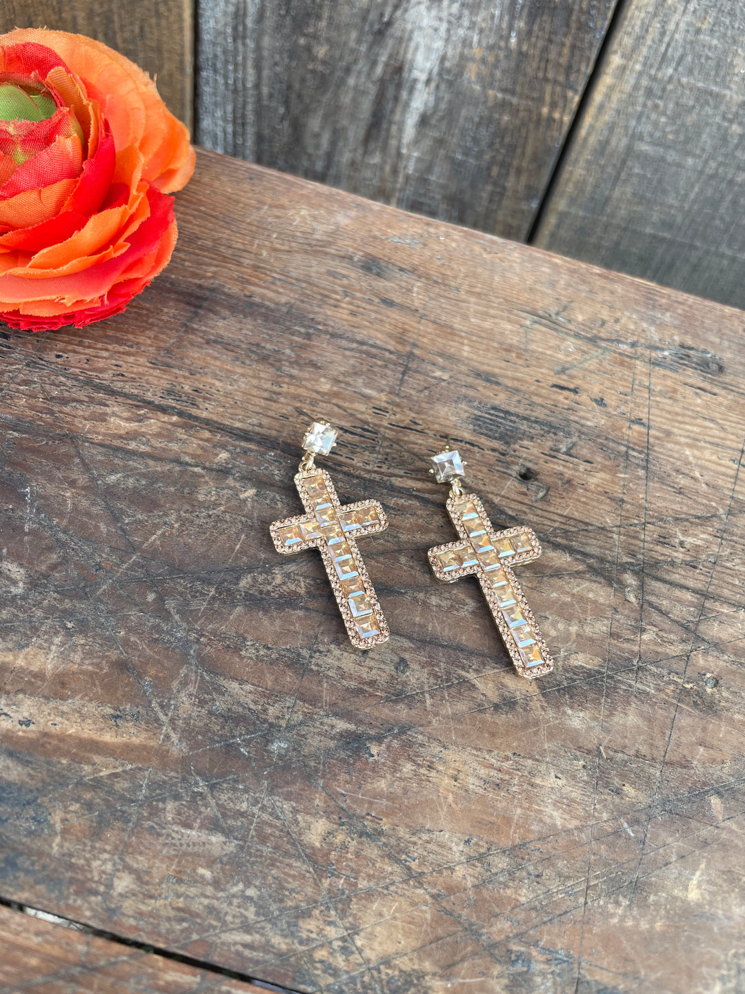 Calamity Cross Earrings