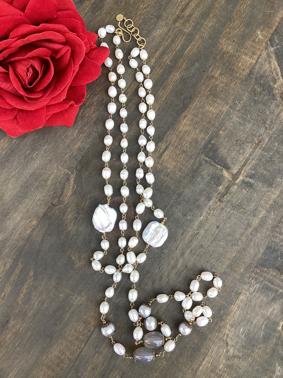 Double Strand Gina Necklace
