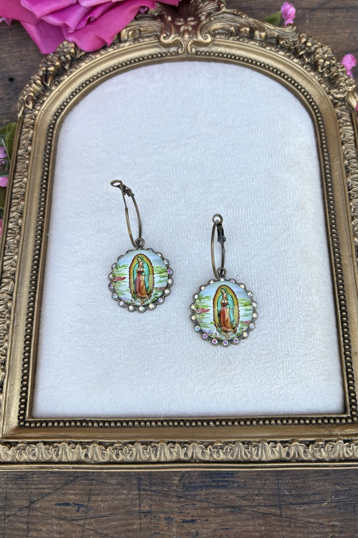 Our Lady in Bloom Earrings