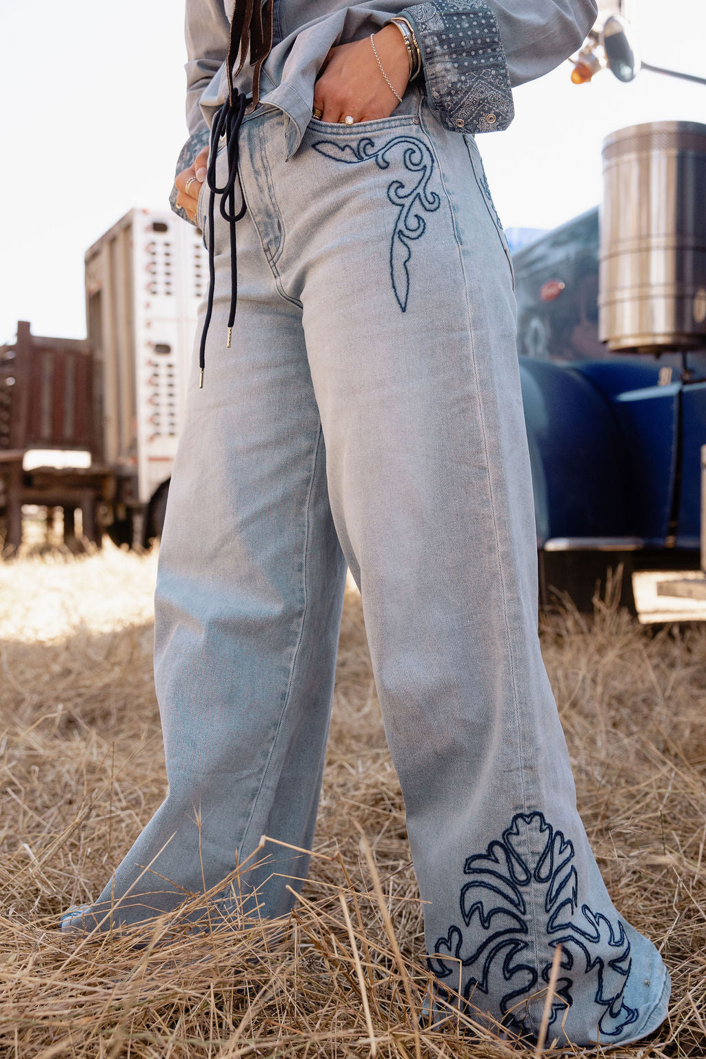 The Patriotic Paisley Jeans