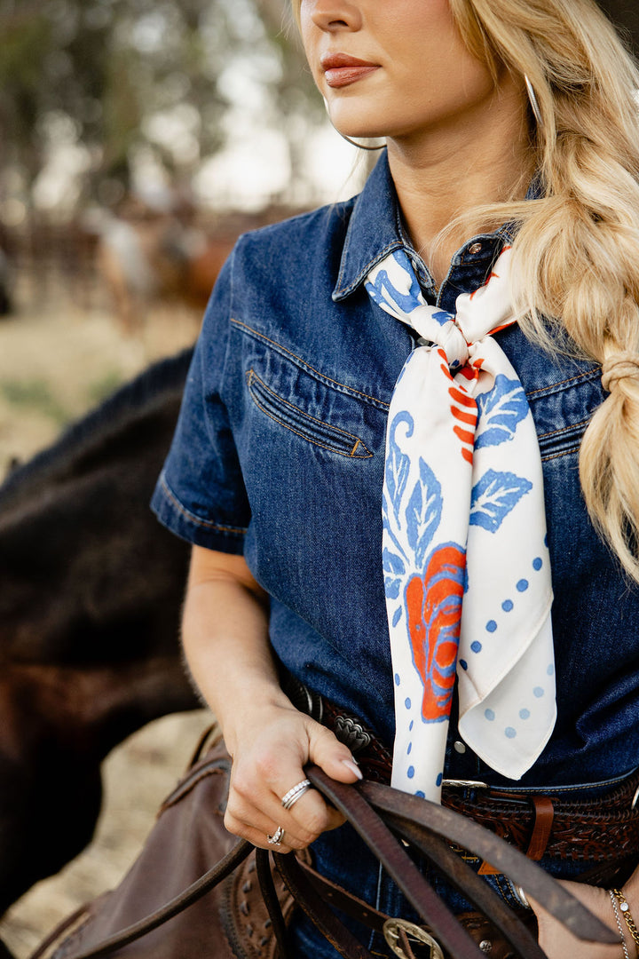 Freeman Ranch Denim Top