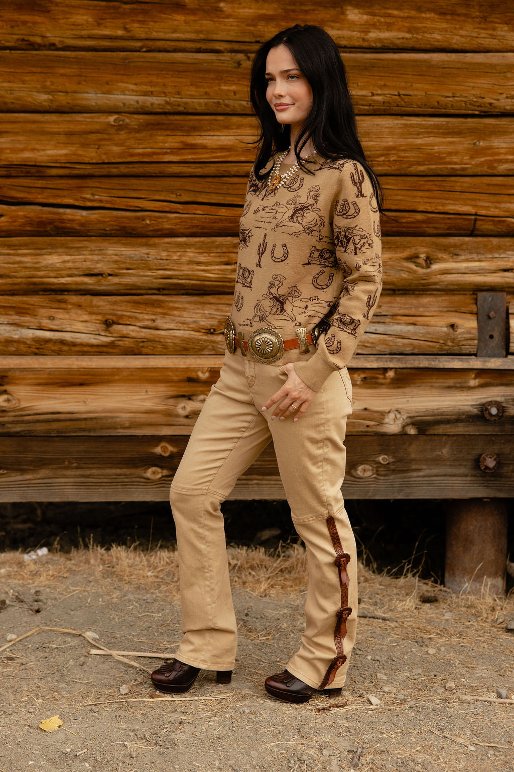 Tommy Saddle Pant