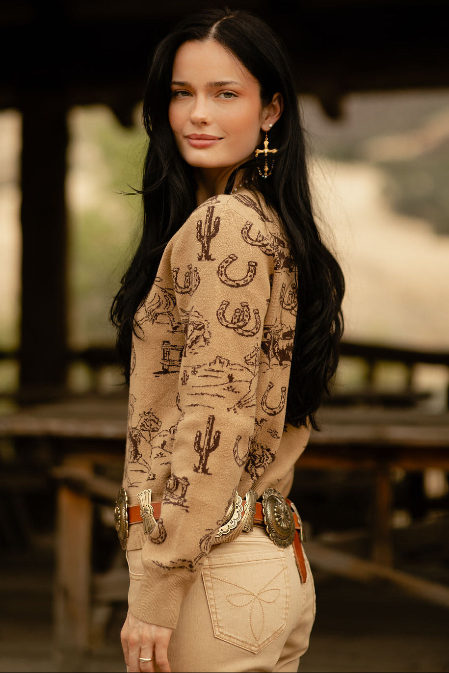 Western Willow Sweater