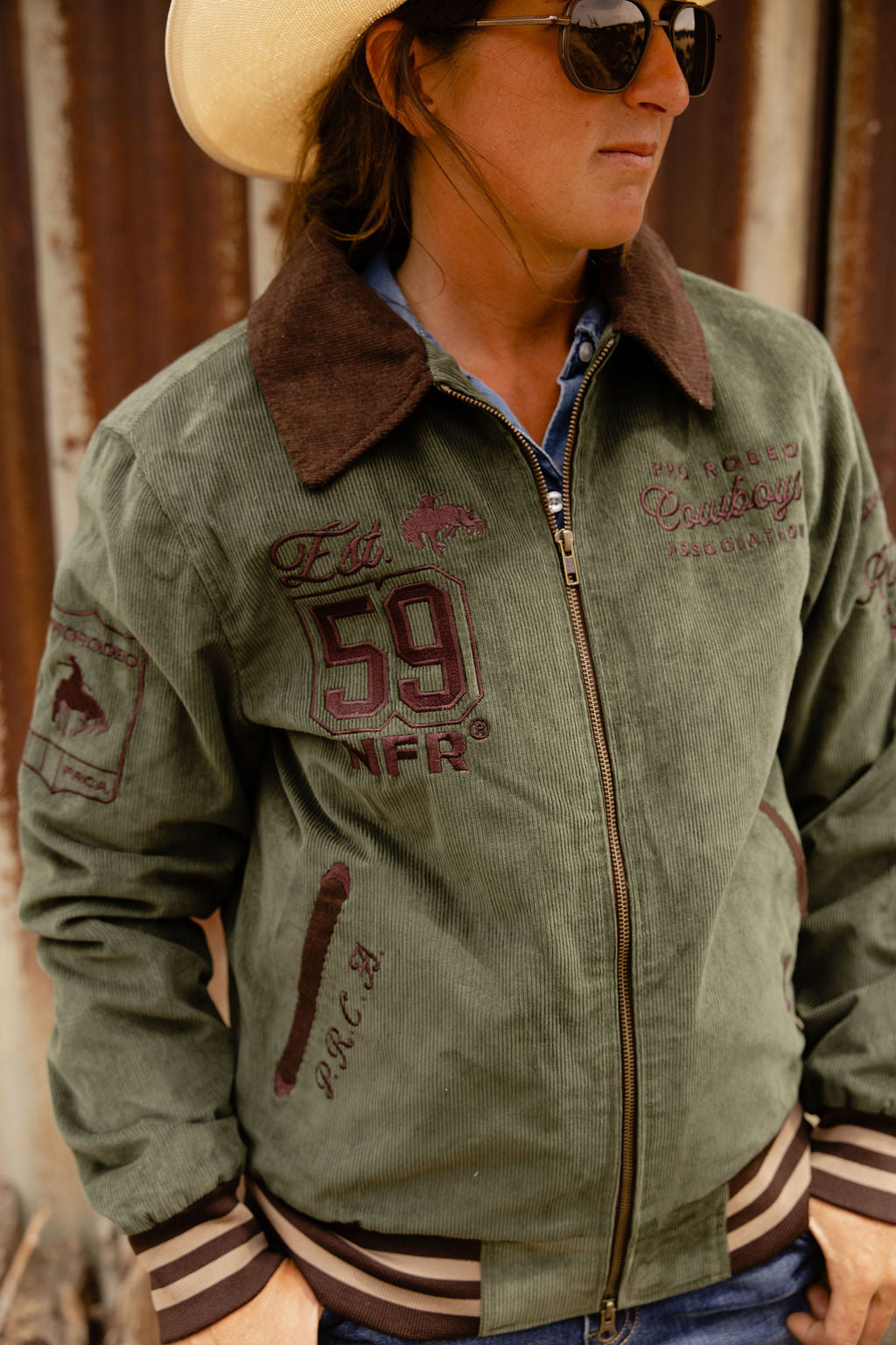 Pre-Order: Emerald NFR Corduroy Jacket