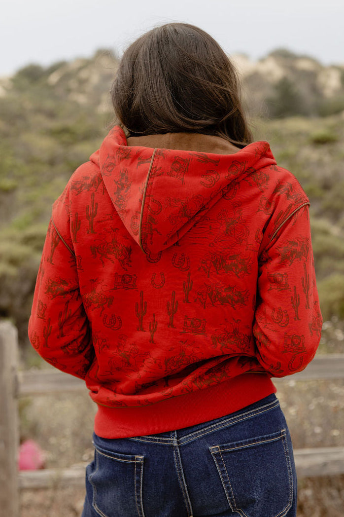 Western Willow Zip Up Jacket