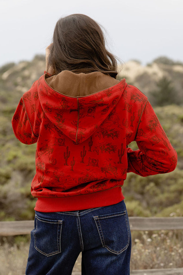 Western Willow Zip Up Jacket