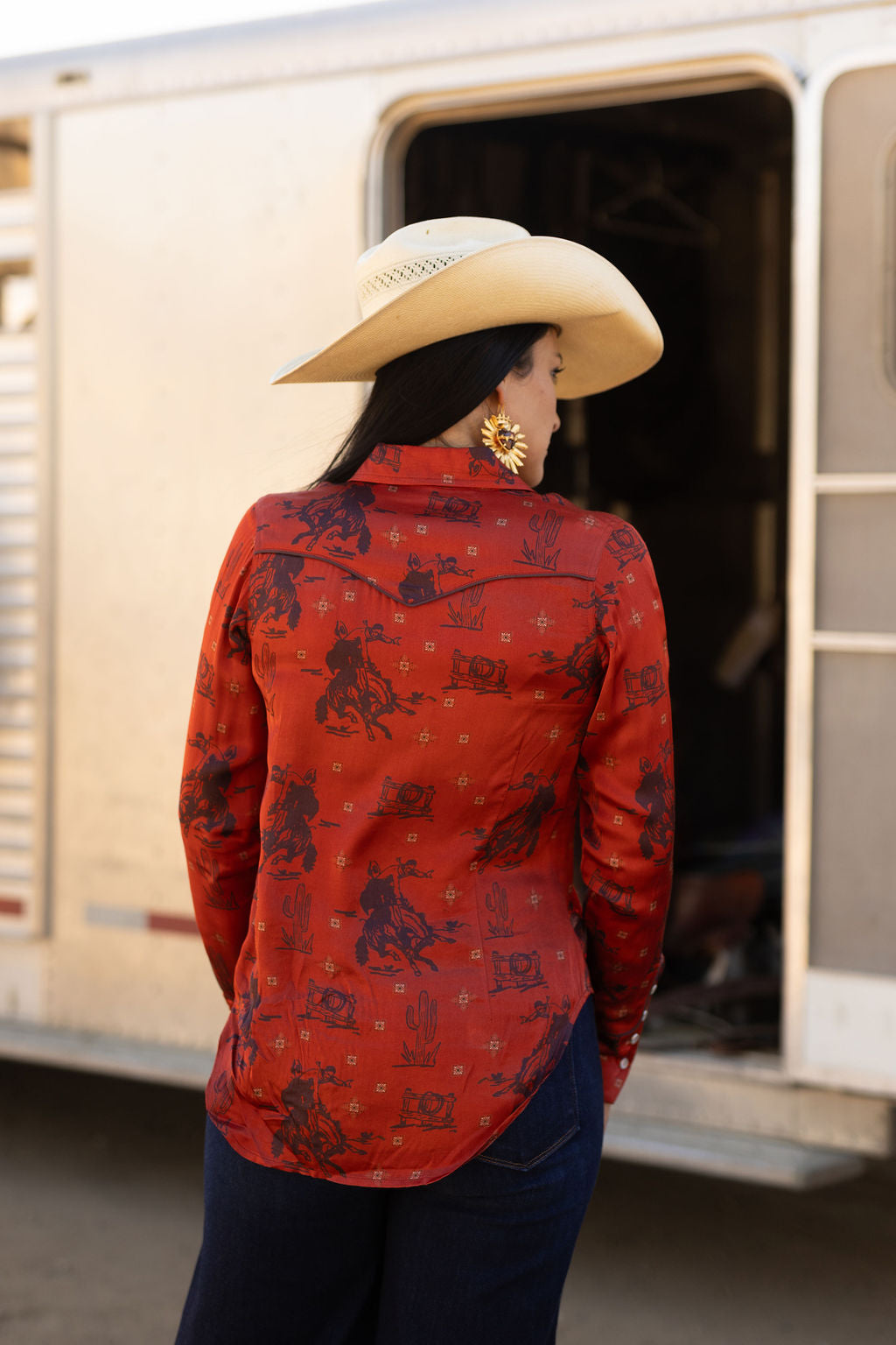 Paisley Cowboy Button Up