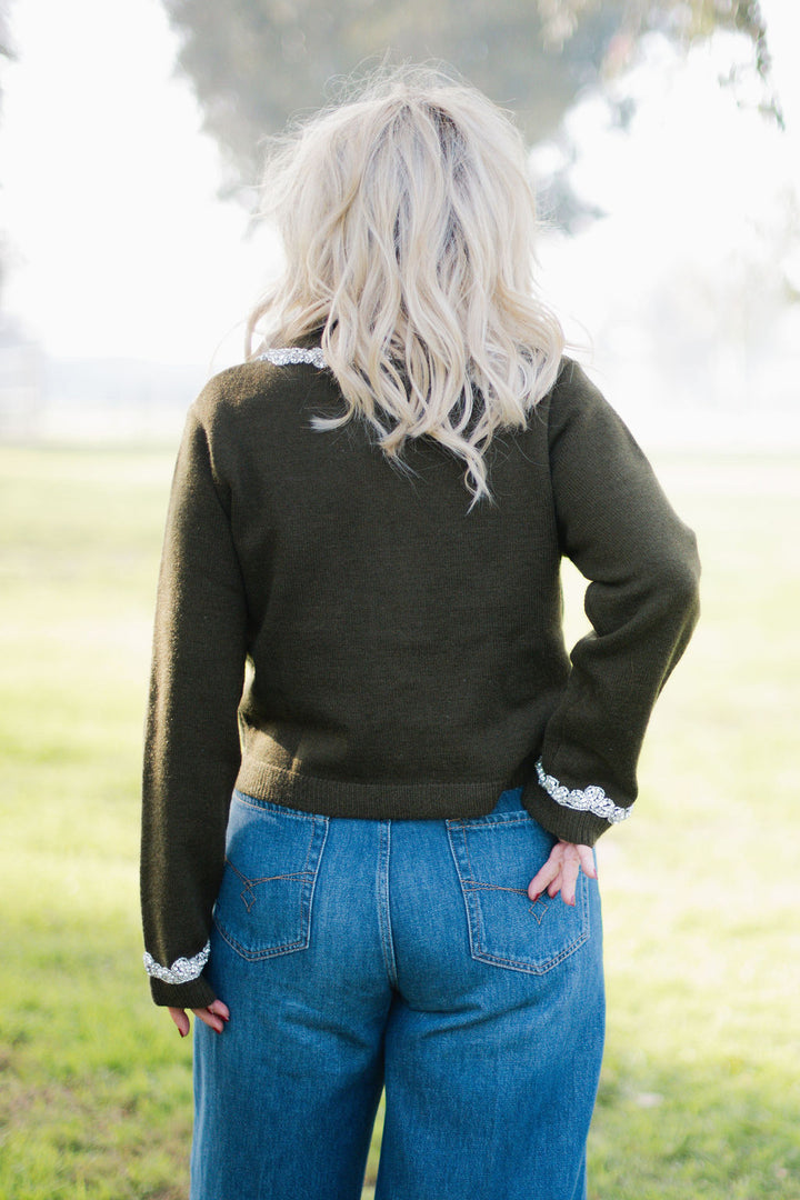 Jennifer's Jeweled Cardigan