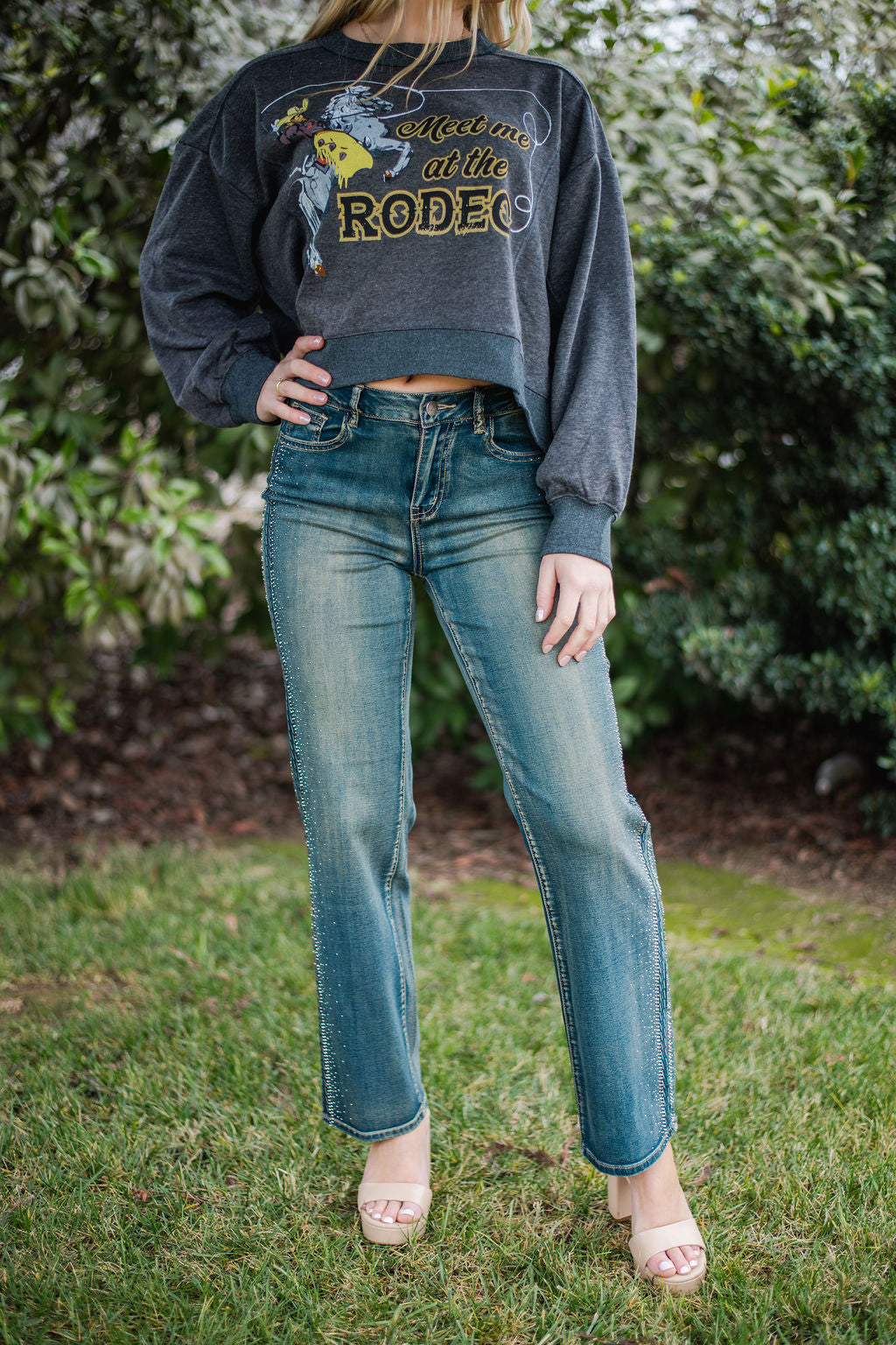 Meet Me At The Rodeo Crewneck