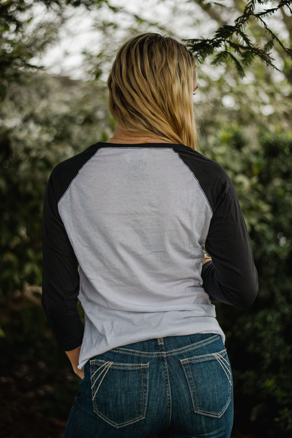 Rodeo Cowboy Baseball Tee