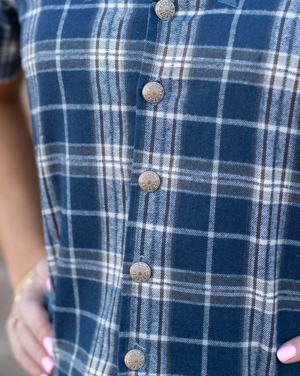 Blue Bonnet Rodeo Blouse