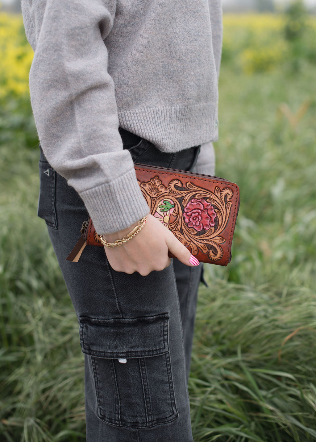 Rose Rancher Hand Bag