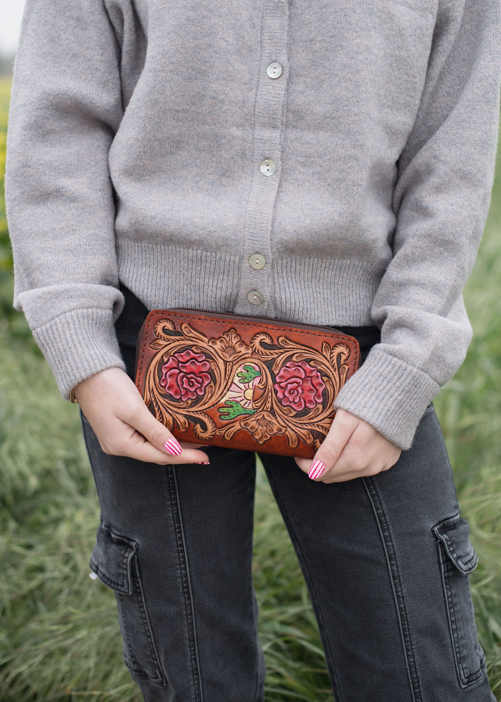 Rose Rancher Hand Bag