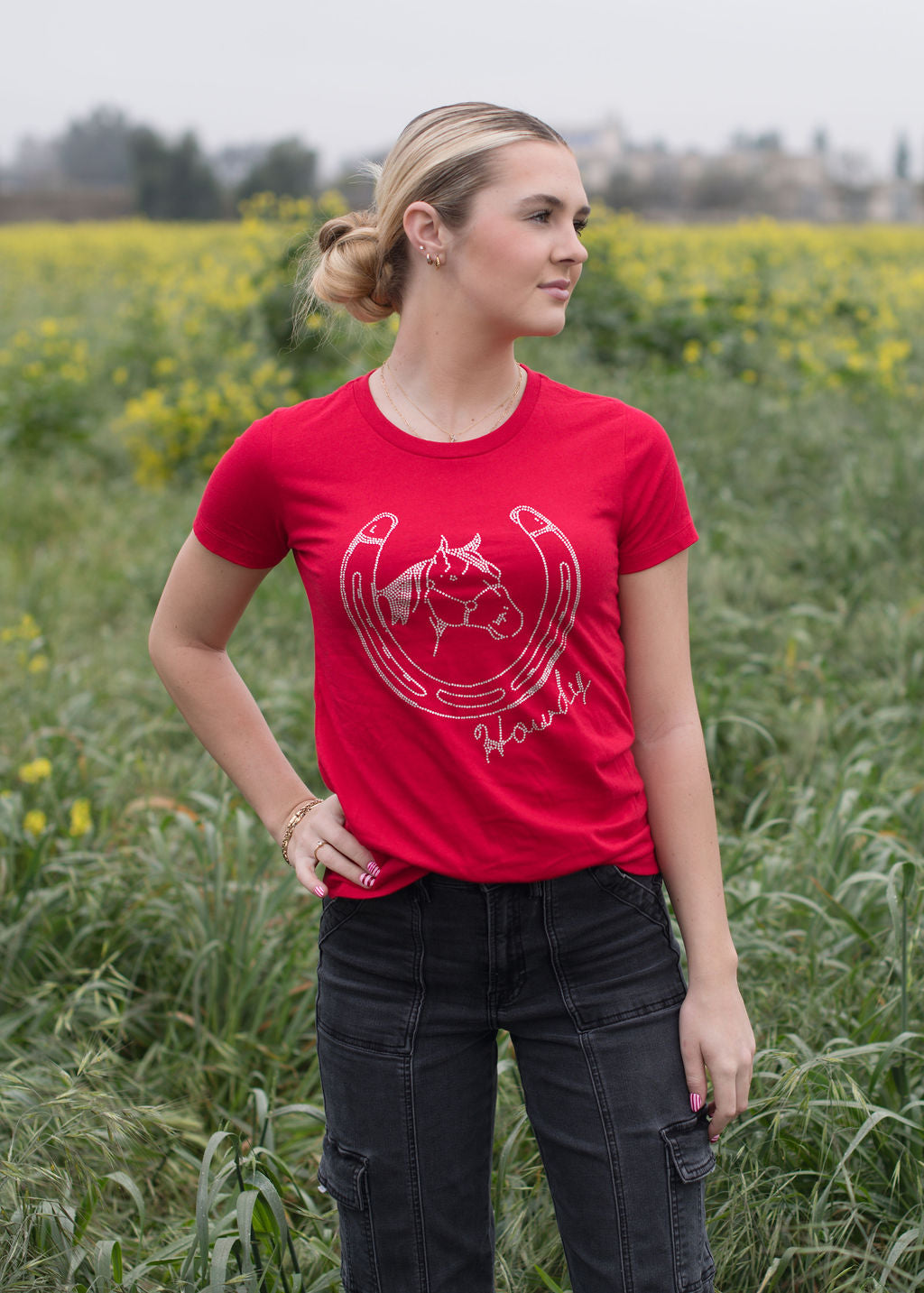 Howdy Red Tee